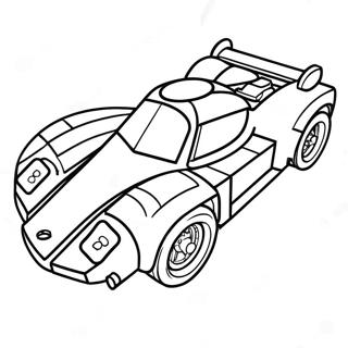 Fast Lego Race Car Coloring Page 26524-21291