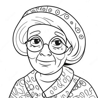 Bluey Grannies Coloring Page 2656-2157