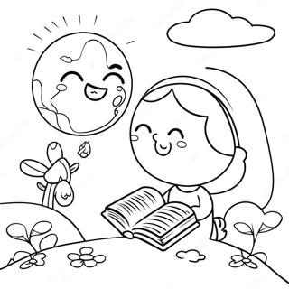 Cute Bible Verse Coloring Page 26583-21339