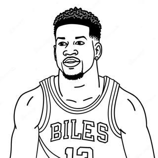 Jimmy Butler Coloring Page 26613-21361