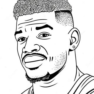 Jimmy Butler Coloring Page 26613-21362