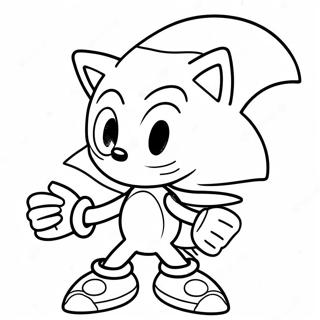 Cream Sonic Coloring Pages