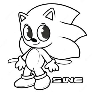 Cream Sonic Coloring Page 26623-21366