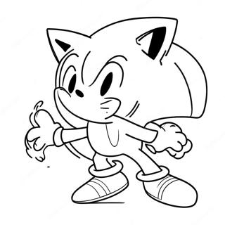 Adventurous Cream Sonic Coloring Page 26624-21375