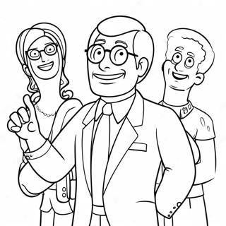 American Dad Coloring Page 26663-21404