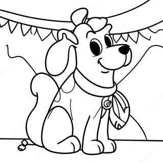 Scooby Doo Christmas Coloring Page 26673-21410