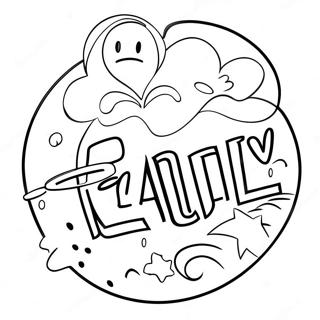 Icarly Logo Coloring Page 26683-21418