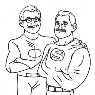 Super Dad Coloring Page 26693-21423