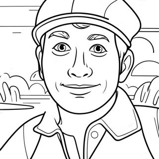 Adventurous James Coloring Page 26734-21462