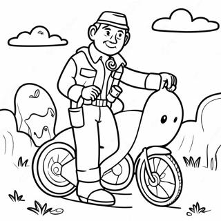 Adventurous James Coloring Page 26734-21464