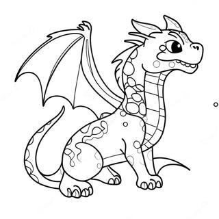 Majestic Cat Dragon Soaring In The Sky Coloring Page 26754-21480