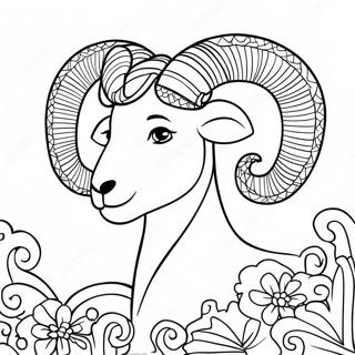 Aries Coloring Pages