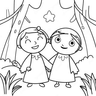 Ben And Holly Magical Adventure Coloring Page 26814-21532