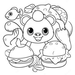 Food Chain Coloring Page 26823-21527