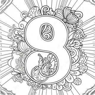 Number 9 Coloring Page 26863-21562