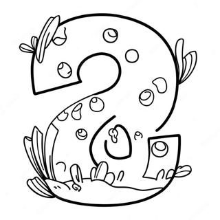 Playful Number 9 Coloring Page 26864-21567