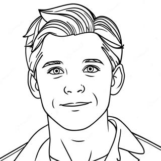 Tom Holland Coloring Page 26903-21596