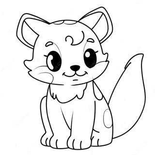 Anime Animals Coloring Page 26913-21603