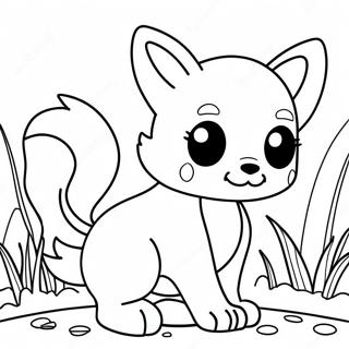 Anime Animals Coloring Page 26913-21604