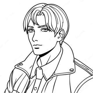 Tokyo Revengers Character Coloring Page 26923-21606