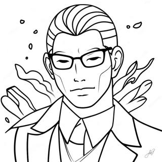 Tokyo Revengers Character Coloring Page 26923-21607