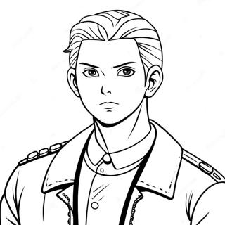 Tokyo Revengers Character Coloring Page 26923-21608