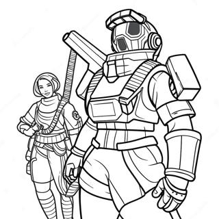 Apex Legends Coloring Page 26933-21632