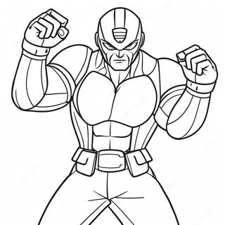 Apex Character Action Pose Coloring Page 26934-21617