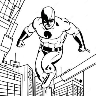 Daredevil In Action Coloring Page 26954-21638