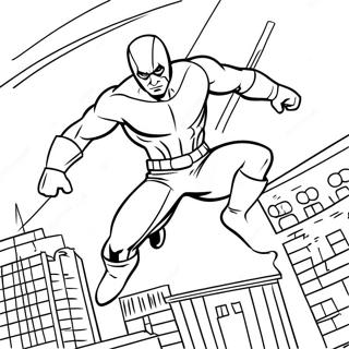 Daredevil In Action Coloring Page 26954-21639