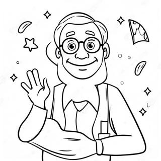 Happy Father S Day Grandpa Coloring Page 26993-21666