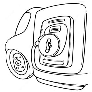 Electric Charger Coloring Page 27024-21710