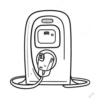 Electric Charger Coloring Page 27024-21711