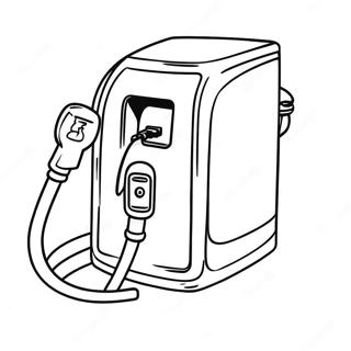 Electric Charger Coloring Page 27024-21712