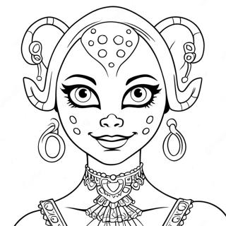 Ballora Coloring Page 27033-21694