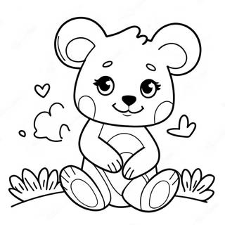 I Miss You Cute Animals Coloring Page 27134-21773