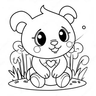 I Miss You Cute Animals Coloring Page 27134-21774