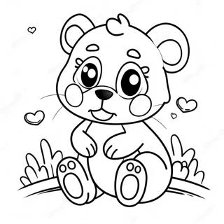 I Miss You Cute Animals Coloring Page 27134-21775