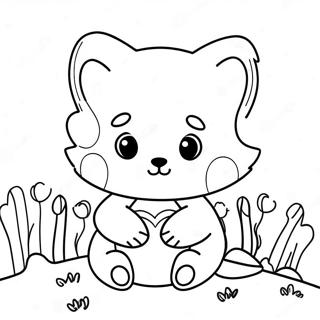 I Miss You Cute Animals Coloring Page 27134-21776