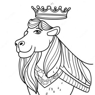 Majestic King Coloring Page 27144-21787