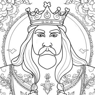 Majestic King Coloring Page 27144-21788