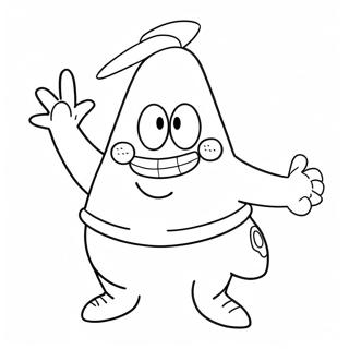 Patrick Star Coloring Pages