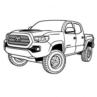 Toyota Tacoma Coloring Page 27173-21801