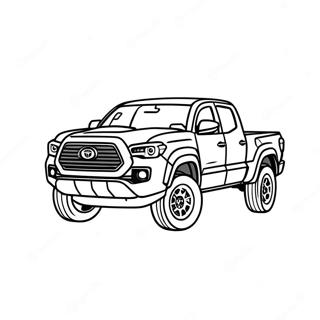 Toyota Tacoma Coloring Page 27173-21802