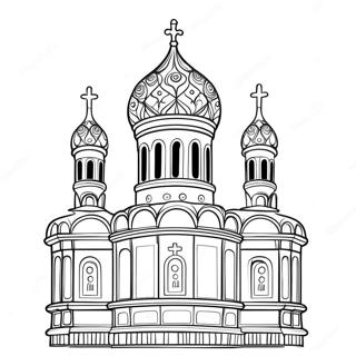 Orthodox Church Coloring Page 27203-21829