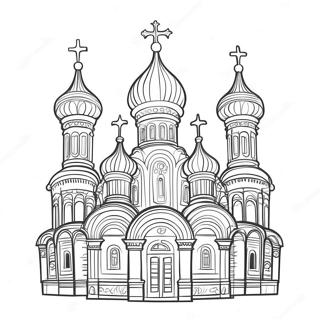 Orthodox Church Coloring Page 27203-21830