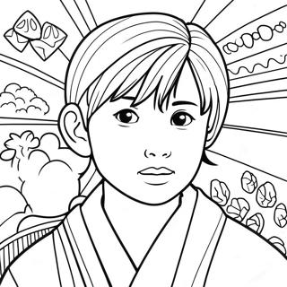 Giyu Tomioka Coloring Page 27223-21847