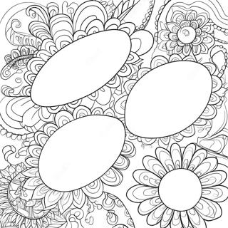 Oval Coloring Pages