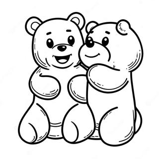 Gummy Bears Coloring Page 27253-21872