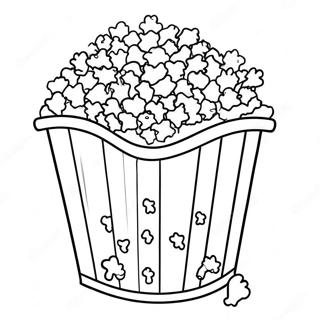 Popcorn Coloring Page 2726-2213